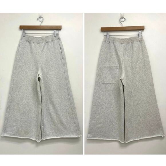 Nap Loungewear Cropped Wide Leg Terry Pull On Sweatpants REPAIRED - Small - Picture 11 of 11